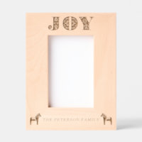 Art populaire suédois Joy Dala Cheval Noël