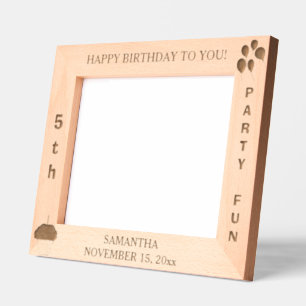 Cadres Gravés Balloons de fête d'anniversaire Cupcake 10 x 8 Pho