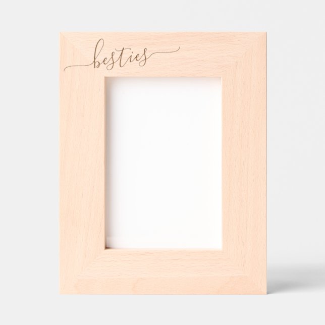 Cadres Gravés Besties Best Friends BFFs (Recto)