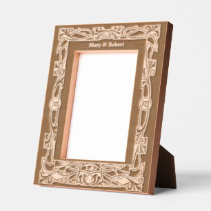 Cadres Gravés Bordure de revêtement vintage style Art nouveau