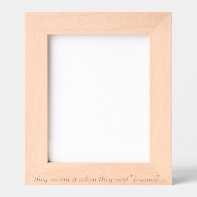 Cadres Gravés Cadeau mariage pour deux (Recto)