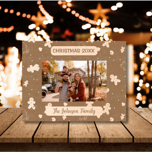 Cadres Gravés Christmas Gingpain homme Nom de famille