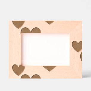 Cadres Gravés Coeur élégant minimaliste moderne