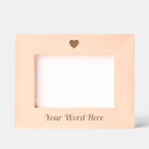 Cœur en bois personnalisé pour la Saint-Valentin