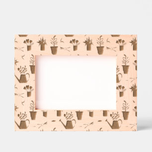 Cadres Gravés Conception du jardin