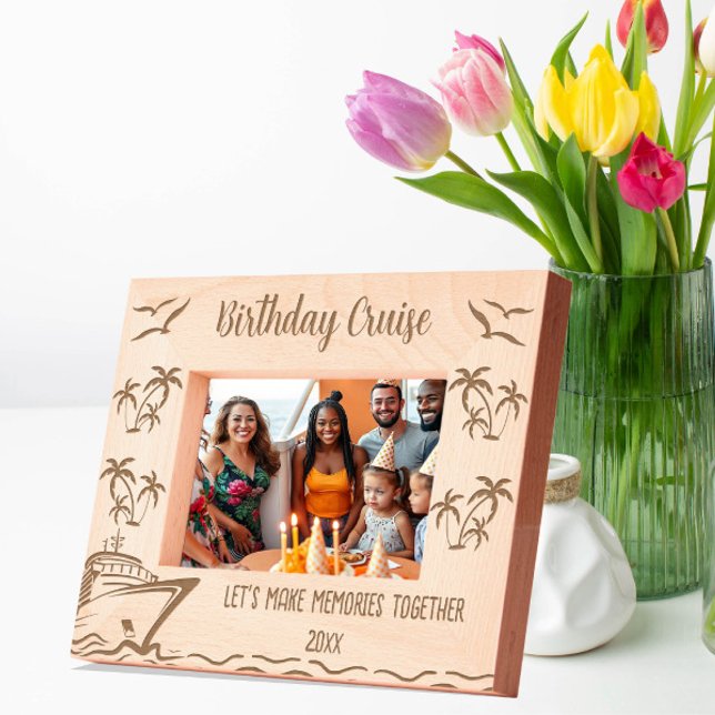 Cadres Gravés Croisière d'anniversaire Faisons des souvenirs ens (Créateur téléchargé)