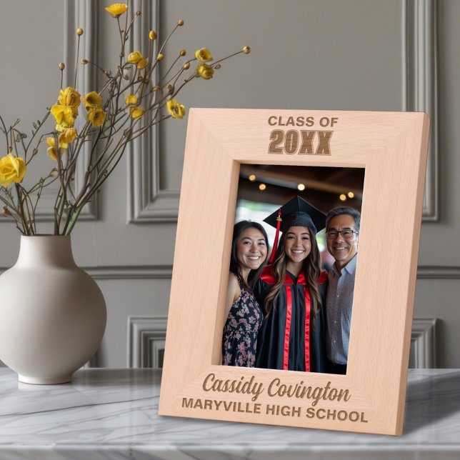 Cadres Gravés Diplôme personnalisé Nom, école, année (Créateur téléchargé)