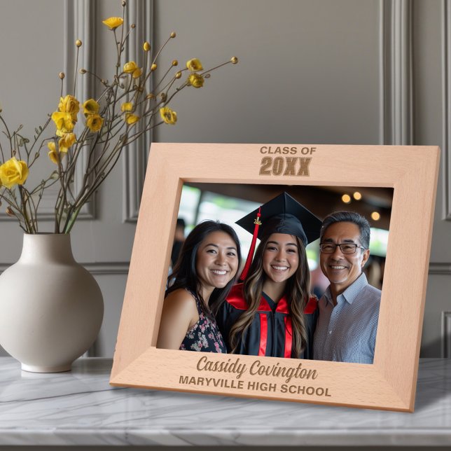 Cadres Gravés Diplôme personnalisé Nom, école, année (Créateur téléchargé)