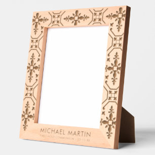 Cadres Gravés Église catholique Première communion Sainte Occasi