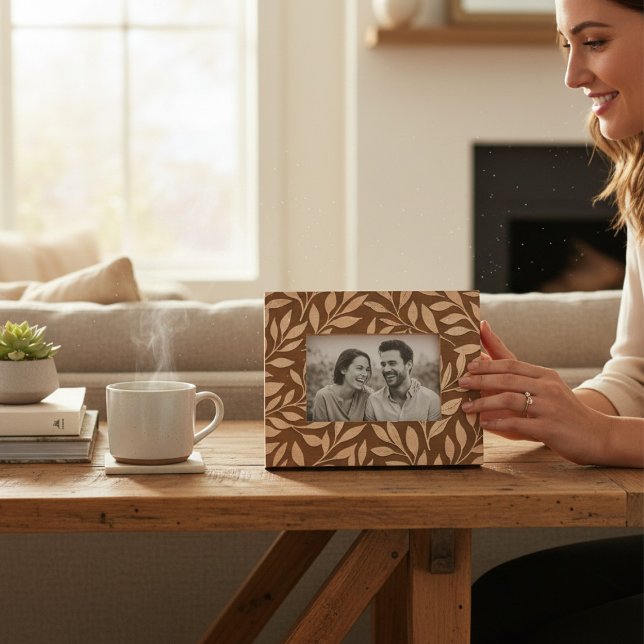 Cadres Gravés Élégant Floral Feuille Moderne Chic (Créateur téléchargé)