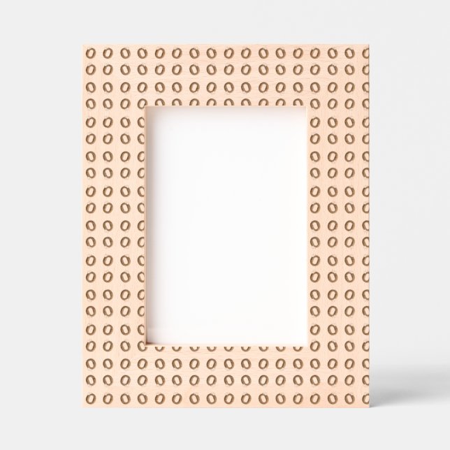 Cadres Gravés Élégant Monogramme pour enfants (Recto)