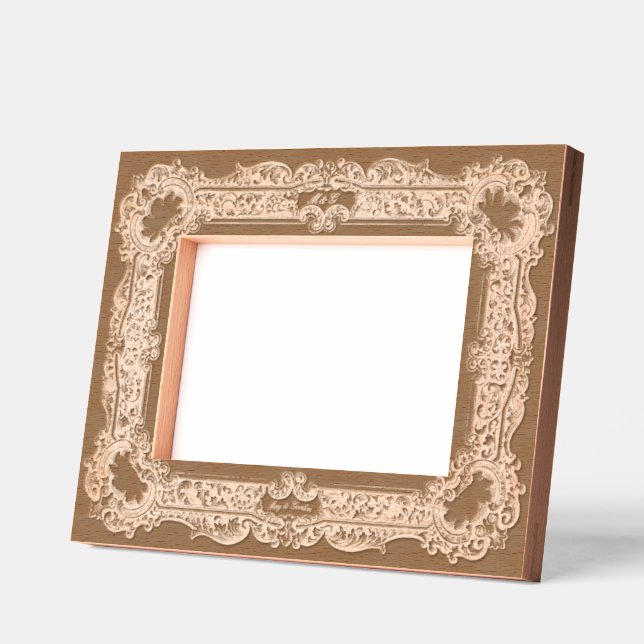 Cadres Gravés Élégante époque victorienne 1834 (Gauche)