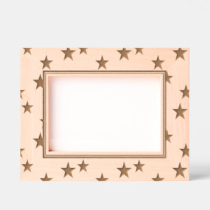 Cadres Gravés Élégantes Étoiles