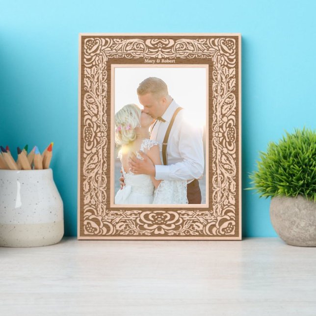 Cadres Gravés Époque victorienne 1893 Frontière du feuillage de  (Créateur téléchargé)