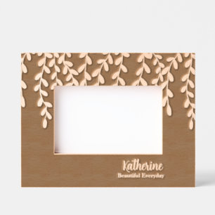 Cadres Gravés Foliage