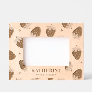 Cadres Gravés Fraise