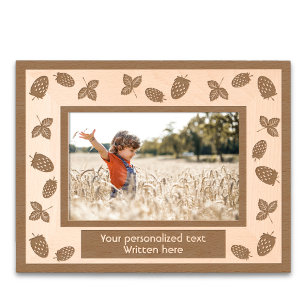 Cadres Gravés Fraises Mini Personnalisées 