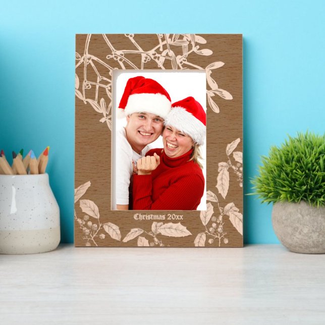 Cadres Gravés Frontière de Noël Holly et Mistletoe (Créateur téléchargé)
