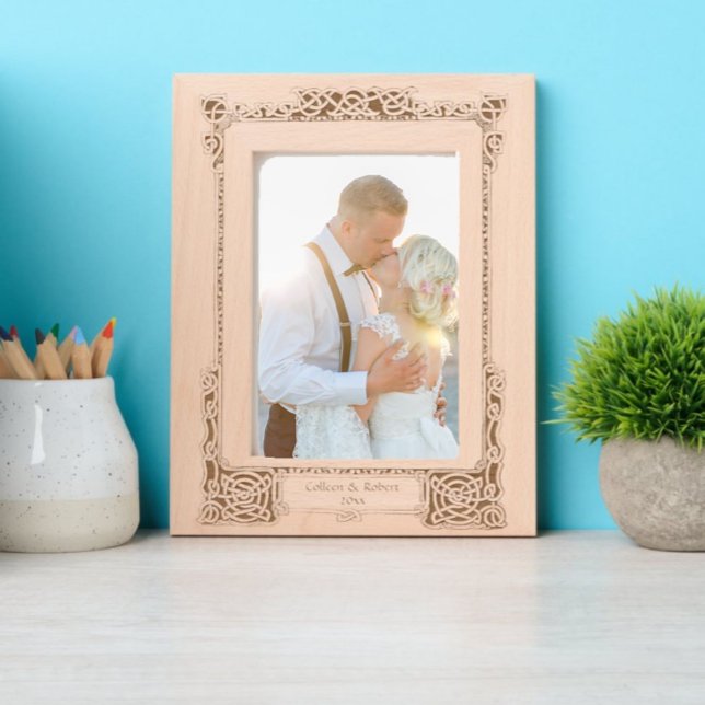 Cadres Gravés Frontière des noeuds celtiques de l'époque victori (Créateur téléchargé)