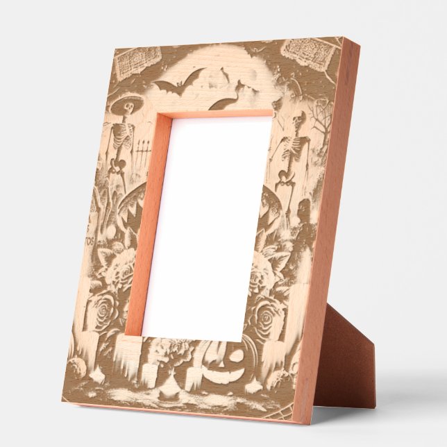 Cadres Gravés Halloween Geft pour les images (Gauche)