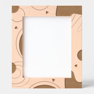 Cadres Gravés Image de ligne géométrique élégante