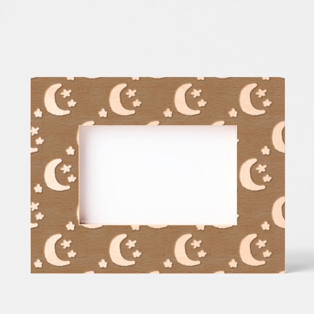 Cadres Gravés Image Lune (Recto)