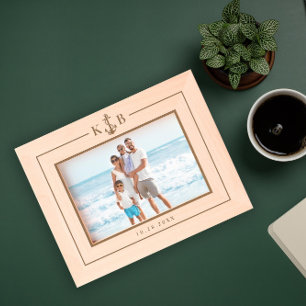 Cadres Gravés Initiales de l'Ancre