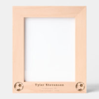 Joueur de football sur mesure Monogramme