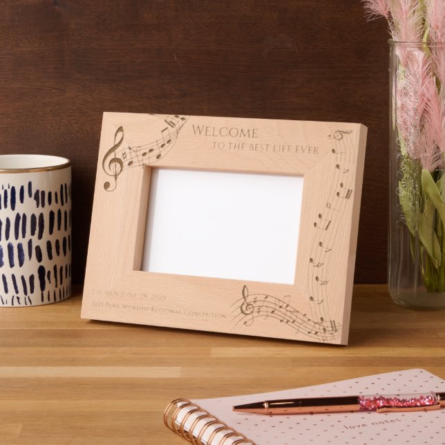 Cadres Gravés JW Baptism Keepsaké Cadeau 2025 Convention régiona (Gauche)