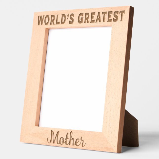 Cadres Gravés La plus grande mère du monde (Gauche)