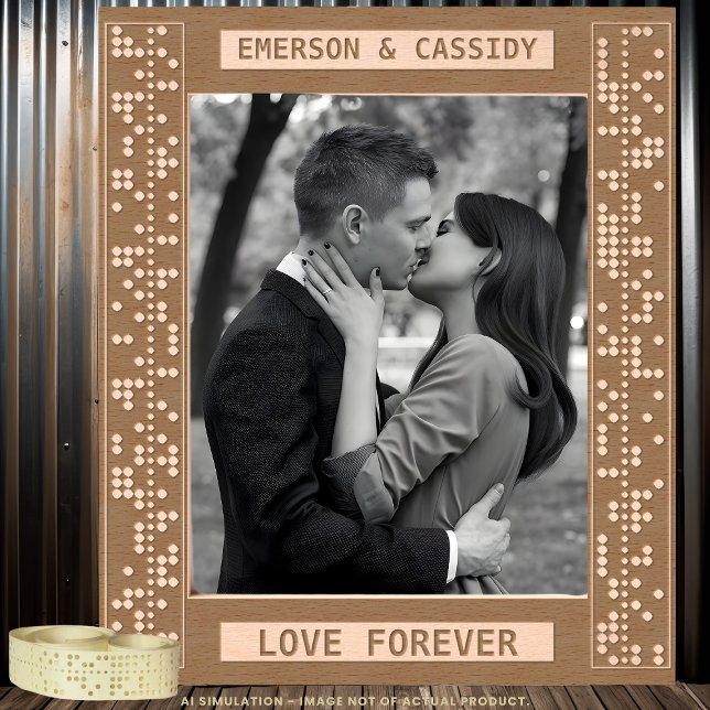 Cadres Gravés Laser customisé gravé 'LOVE' en 18 langues (Créateur téléchargé)