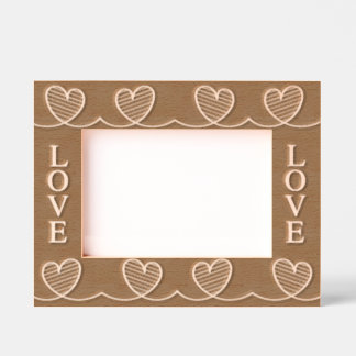 Cadres Gravés Love Connect Etched Wooden Frame Engraved Frames