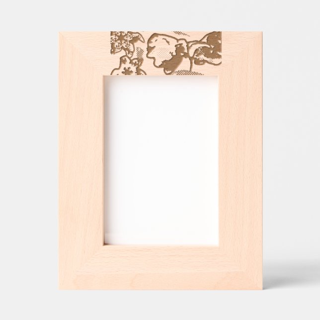 Cadres Gravés Mariage de colibris (Recto)