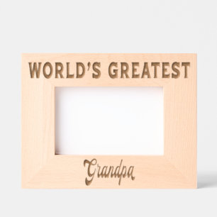 Cadres Gravés Meilleur Papi du Monde