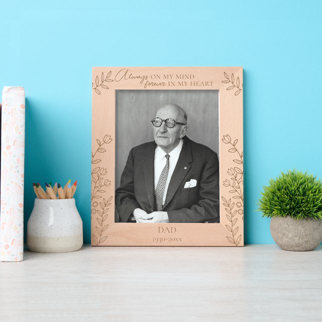 Cadres Gravés Mémoire amoureuse mémorial personnalisé (Créateur téléchargé)