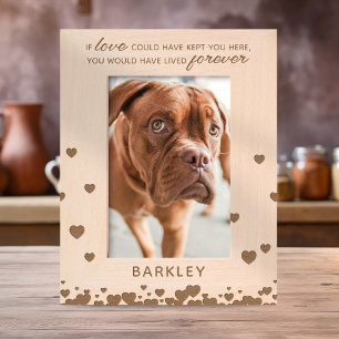 Cadres Gravés Mémorial personnalisé pour animaux de compagnie de