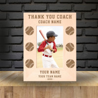 Merci Coach Baseball Nom de l'équipe Sports