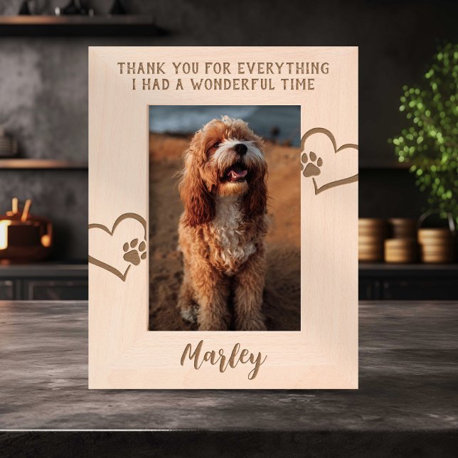 Cadres Gravés Merci commémoratif pour animaux (Créateur téléchargé)