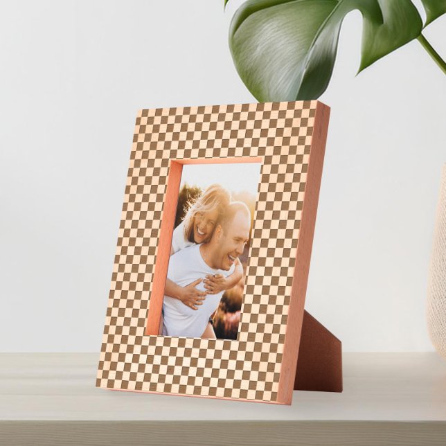 Cadres Gravés Modern Minimalist Checkered (Créateur téléchargé)