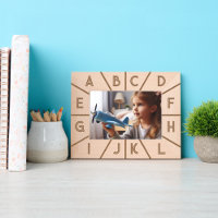 Monogramme personnalisé Élégant Art géométrique mo