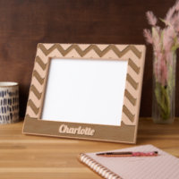 Motif chevron jaune et noir personnalisable