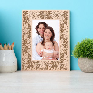 Cadres Gravés Motif de feuillage