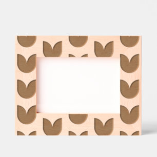 Cadres Gravés Motif de fleurs de tulipes modernes