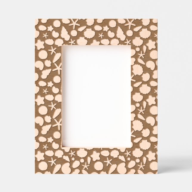 Cadres Gravés motif des coquillages (Recto)