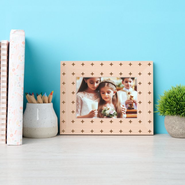 Cadres Gravés Motif quatre points simple (Créateur téléchargé)