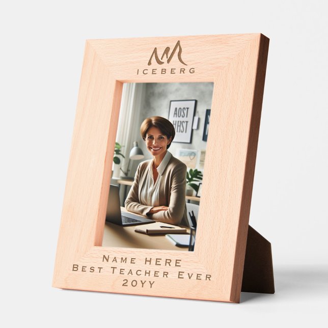 Cadres Gravés Motivation personnalisée Iceberg Art Abstrait (Personalized Iceberg Art
)