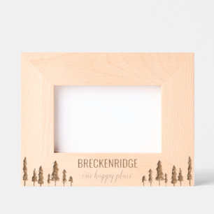 Cadres Gravés Notre Joyeux Lieu de vacances sur mesure