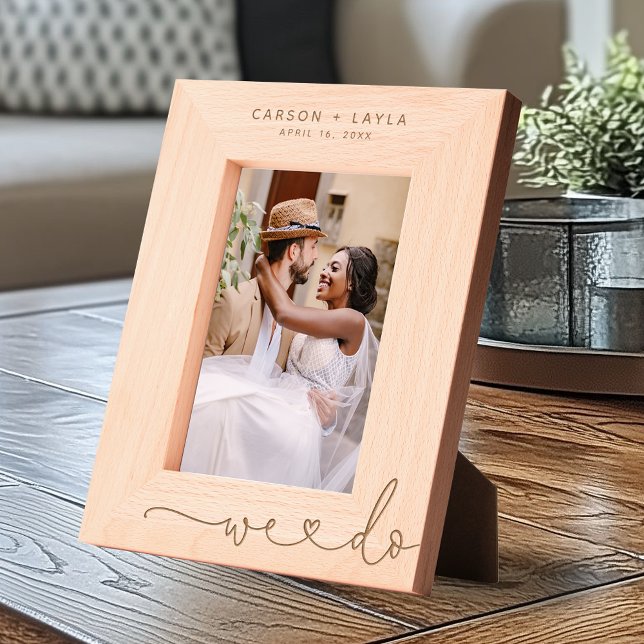 Cadres Gravés Nous faisons Mariage Personnalisé (Créateur téléchargé)
