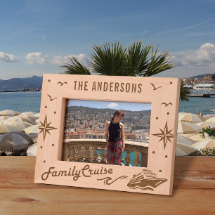 Cadres Gravés Oh Ship C'est un voyage en famille Croisière Voyag