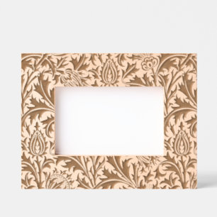 Cadres Gravés Papier peint vintage Thistle bleu sarcelle de Will